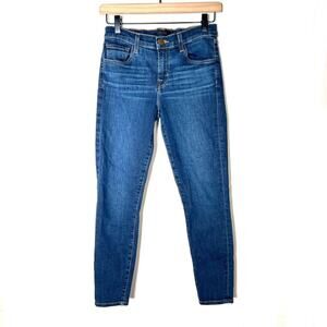 J Brand dark wash skinny Eco sublime jeans size 26 B139